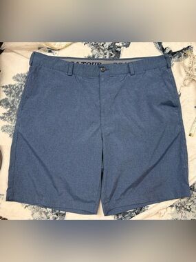 PGA TOUR Men’s Golf Shorts Size 40 Blue Performance Stretch Lightweight